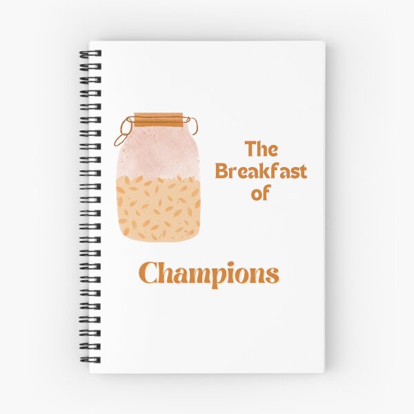 Item preview, The Breakfast of Champions designed and sold by ReelRide Creations.