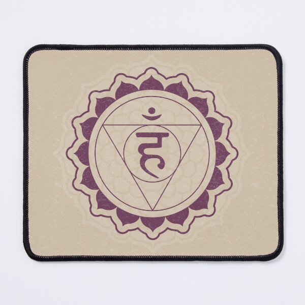 Item preview, Throat Chakra Mandala - Dove + Beet designed and sold by Irene Estelle.