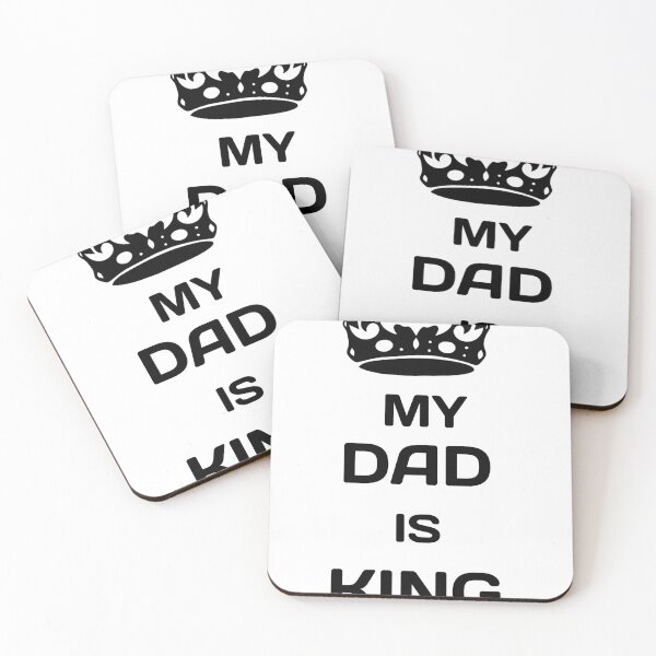 Item preview, my dad is King  designed and sold by MKshoper.