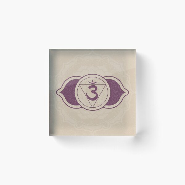 Item preview, Third Eye Chakra Mandala - Dove + Beet designed and sold by Irene Estelle.