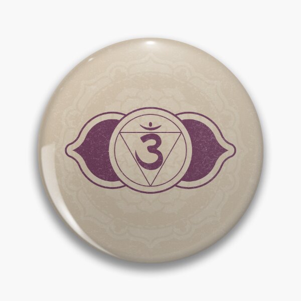 Item preview, Third Eye Chakra Mandala - Dove + Beet designed and sold by Irene Estelle.