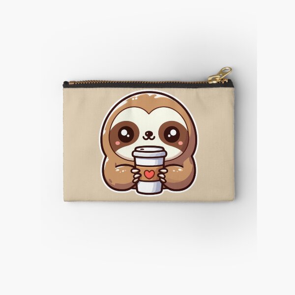 Item preview, Kawaii Cute Sloth Drinking Coffee 1 | Pets and Animals for Men and Women t-shirt designed and sold by panchiTWO.