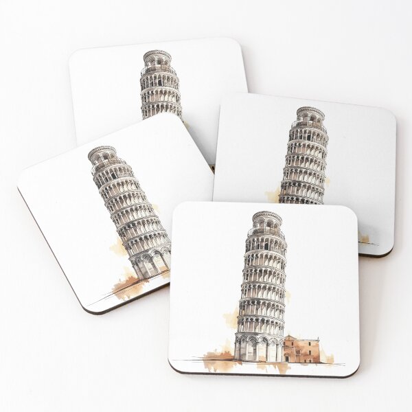 Item preview,  The Leaning Tower of Pisa designed and sold by NegarinFashions.