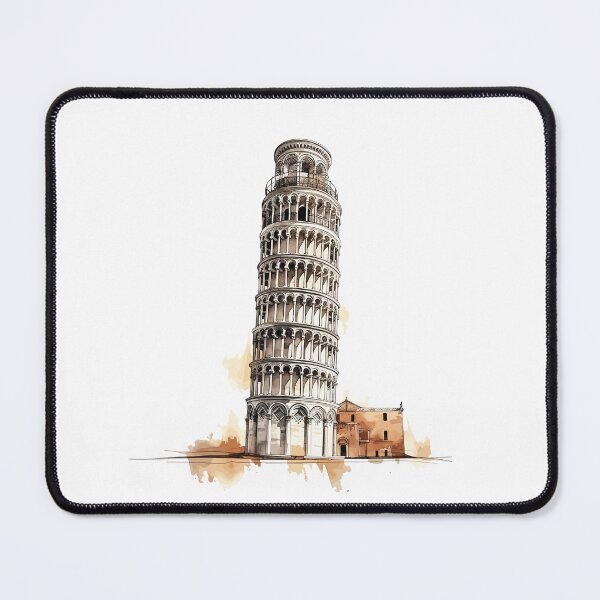 Item preview, The Leaning Tower of Pisa designed and sold by NegarinFashions.