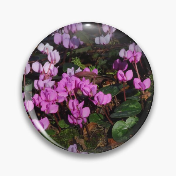 Item preview, Pink Cyclamen and Green Moss designed and sold by wiggyofipswich.