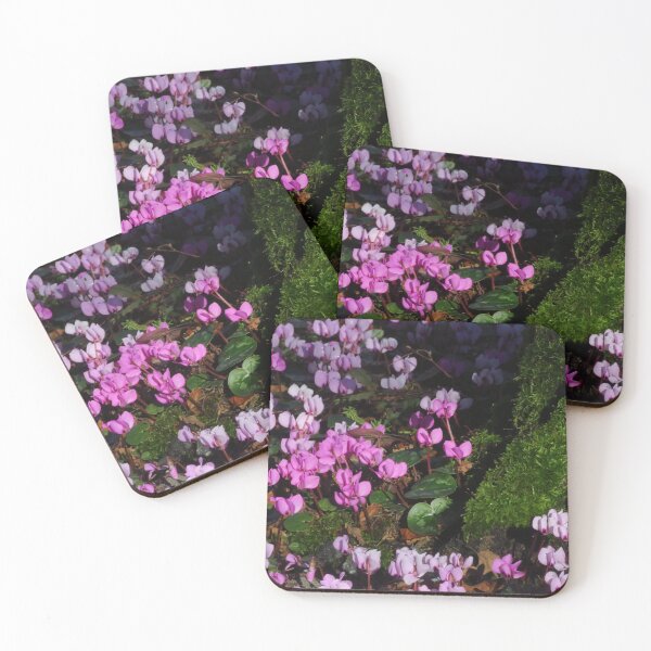 Item preview, Pink Cyclamen and Green Moss designed and sold by wiggyofipswich.