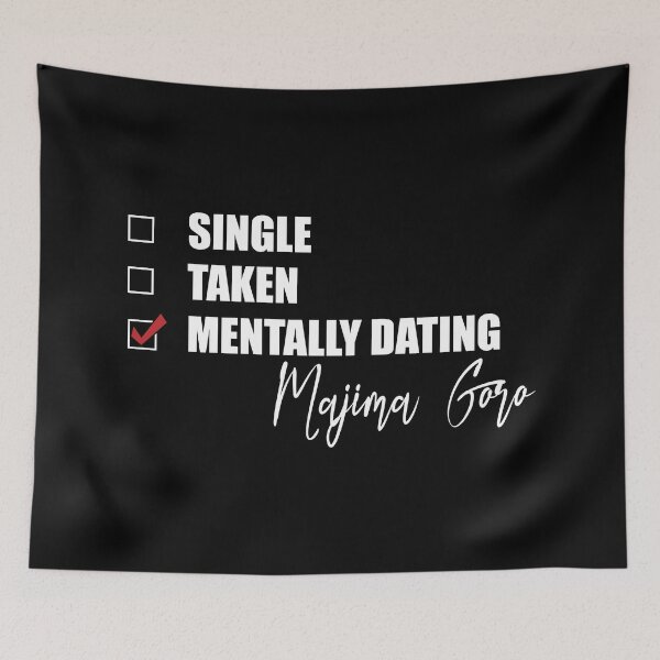 Item preview, Mentally Dating Majima Goro designed and sold by Bend-The-Trendd.