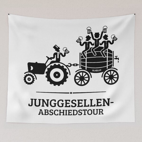 Item preview, Bachelor party tour (truck / beer keg / bachelor party / black) designed and sold by Roderix.
