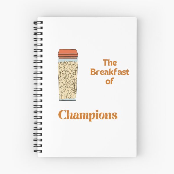 Item preview, The Breakfast of Champions designed and sold by ReelRide Creations.