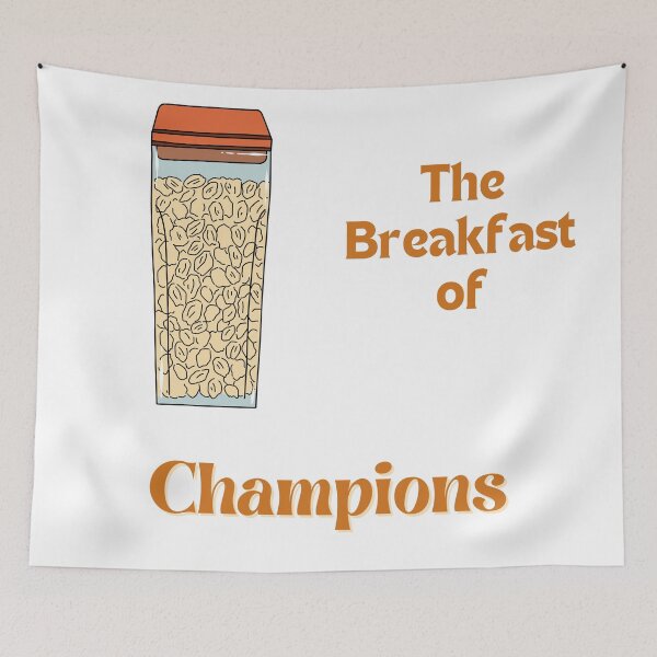 Item preview, The Breakfast of Champions designed and sold by ReelRide Creations.