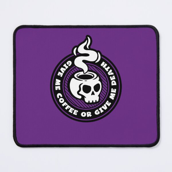Item preview, Give Me Coffee or Give Me Death designed and sold by We Are Wilde.