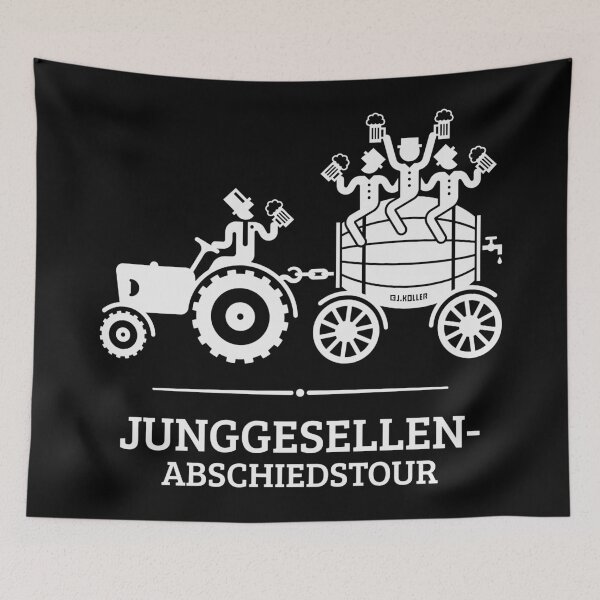 Item preview, Bachelor party tour (truck / beer keg / bachelor party / white) designed and sold by Roderix.
