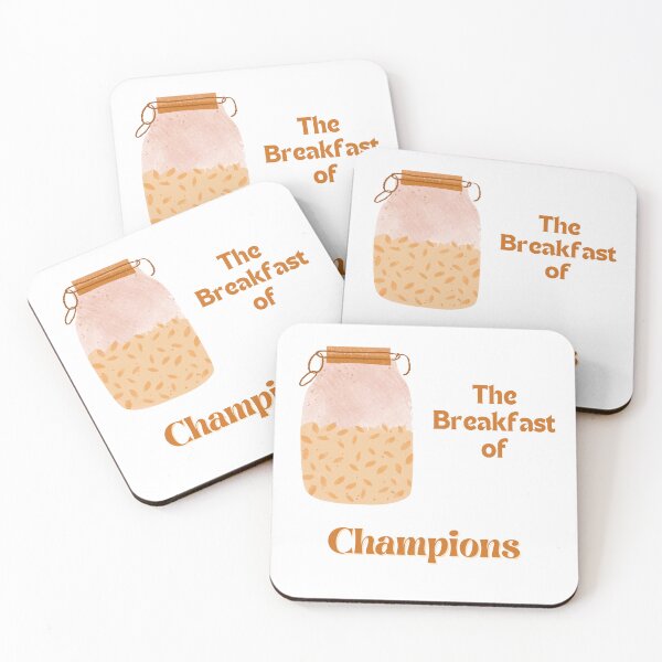 Item preview, The Breakfast of Champions designed and sold by ReelRide Creations.