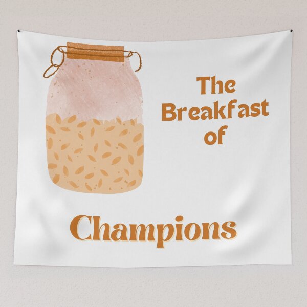 Item preview, The Breakfast of Champions designed and sold by ReelRide Creations.