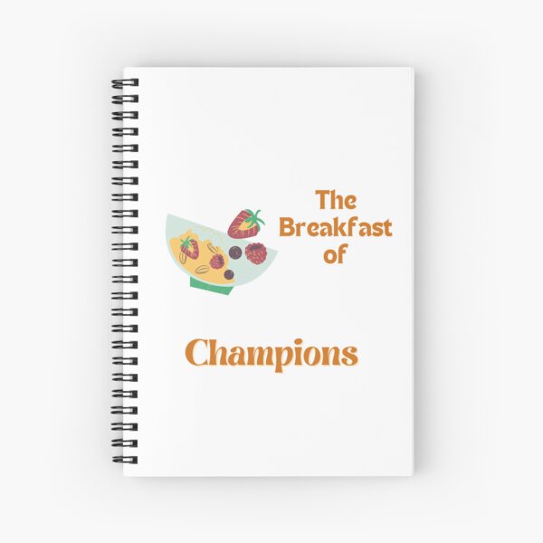Item preview, The Breakfast of Champions designed and sold by ReelRide Creations.
