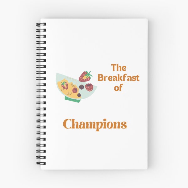 Item preview, The Breakfast of Champions designed and sold by ReelRide Creations.