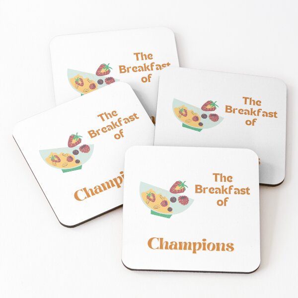 Item preview, The Breakfast of Champions designed and sold by ReelRide Creations.