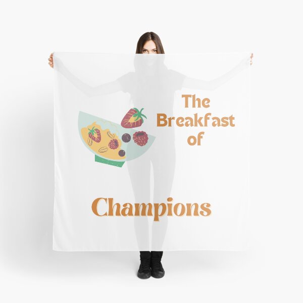 Item preview, The Breakfast of Champions designed and sold by ReelRide Creations.