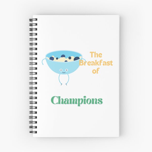 Item preview, The Breakfast of Champions designed and sold by ReelRide Creations.