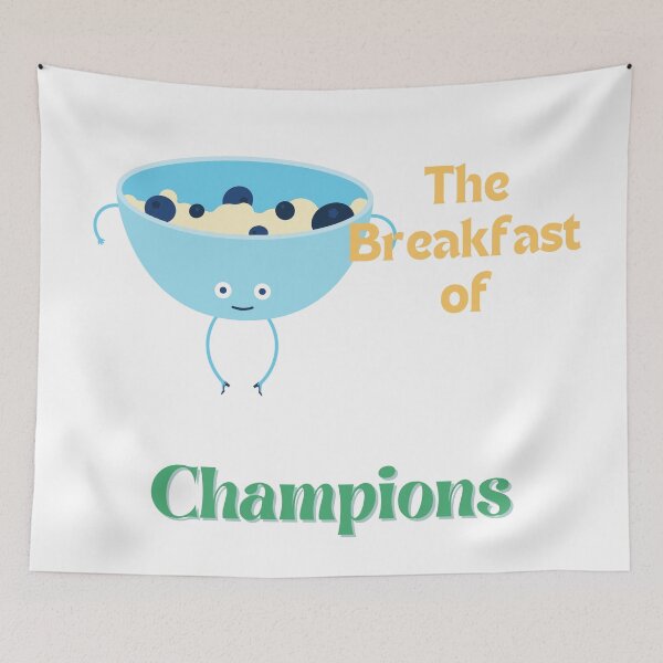 Item preview, The Breakfast of Champions designed and sold by ReelRide Creations.