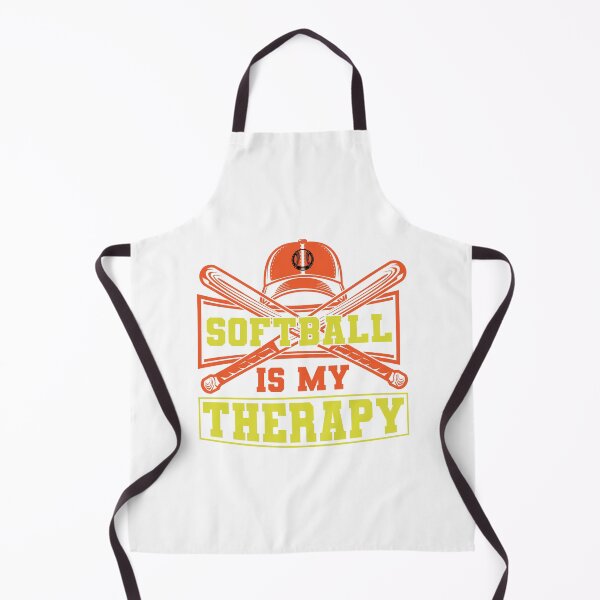 Item preview, softball is my therapy designed and sold by ThreadBeat.