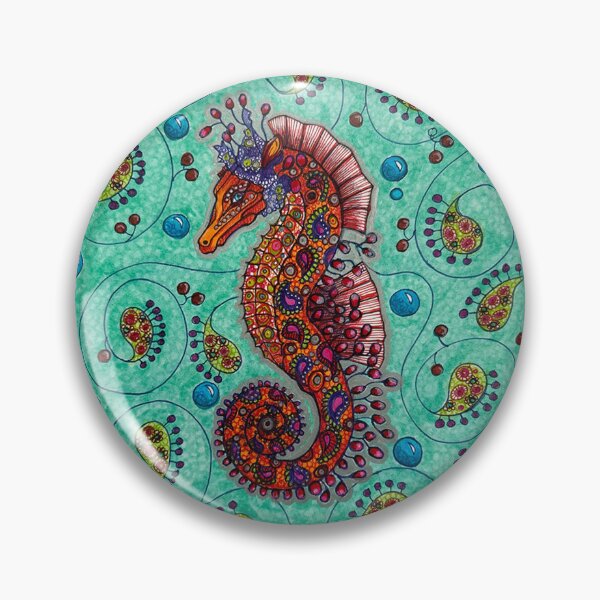 Item preview, Paisley seahorse designed and sold by Every-wen.