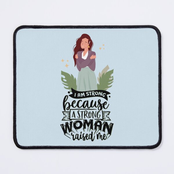 Item preview, Blue Strong Woman-International Women's day gift Collection design 7 designed and sold by mndesignworx.