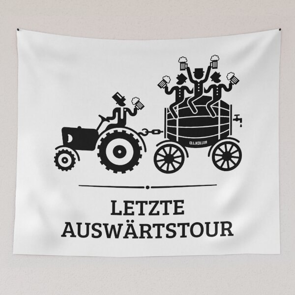 Item preview, Last away tour (truck / beer keg / bachelor party / black) designed and sold by Roderix.