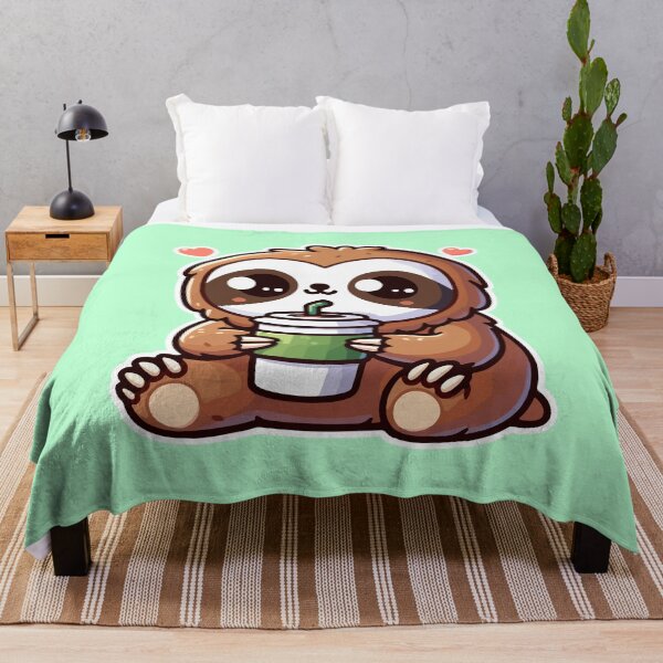 Item preview, Kawaii Cute Sloth Drinking Coffee 4 | Pets and Animals for Men and Women t-shirt designed and sold by panchiTWO.