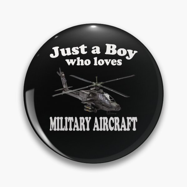 Item preview, Just A Boy Who Loves AH-64 Apache Helicopter Military Aircraft Fighter Pilot Aviator designed and sold by ArtStudioKY.