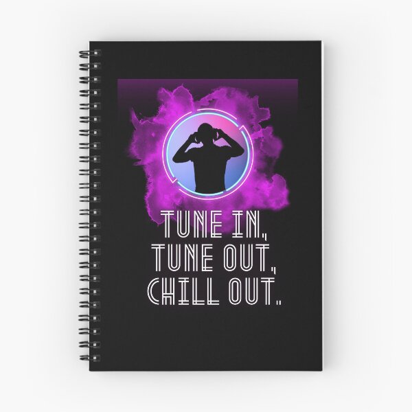 Item preview, Tune in, tune out, chill out. designed and sold by BlueGoldArt.