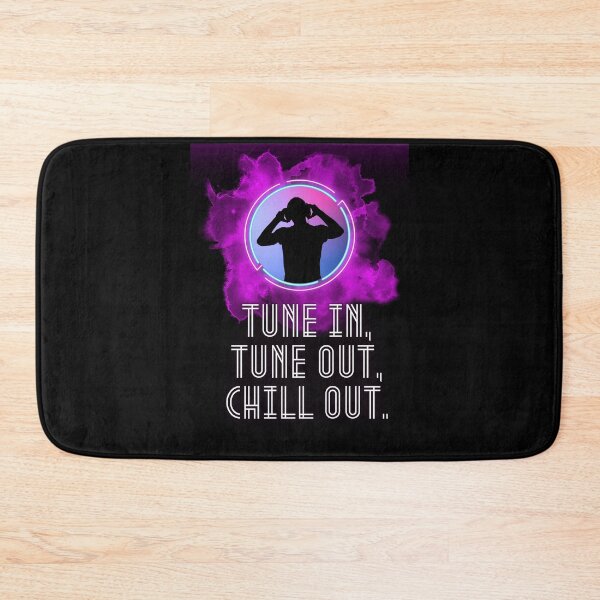 Item preview, Tune in, tune out, chill out. designed and sold by BlueGoldArt.