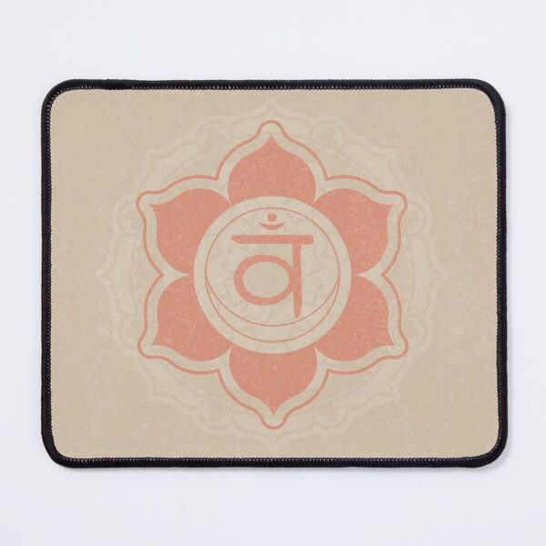Item preview, Sacral Chakra Mandala - Dove + Coral designed and sold by Irene Estelle.