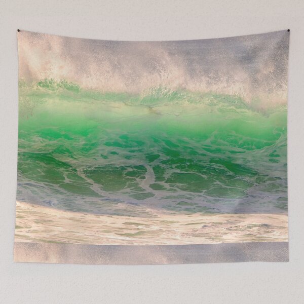 Item preview, green wave . Comporta designed and sold by Tereza Pilar  Art.