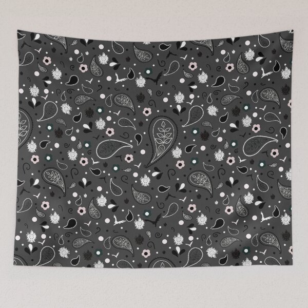 Item preview, Gray bandana pattern designed and sold by Themys24.