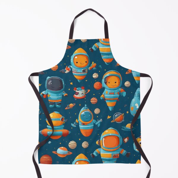 Item preview, Astronauts and spaceship pattern designed and sold by Working-Woman.
