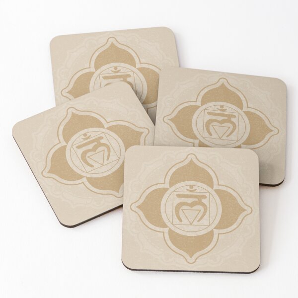 Item preview, Root Chakra Mandala - Dove + Fawn designed and sold by Irene Estelle.