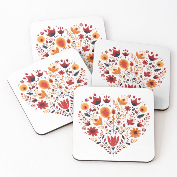 Item preview, Blossoming Love: A Heart of Flowers_7 designed and sold by BorczVisuals.
