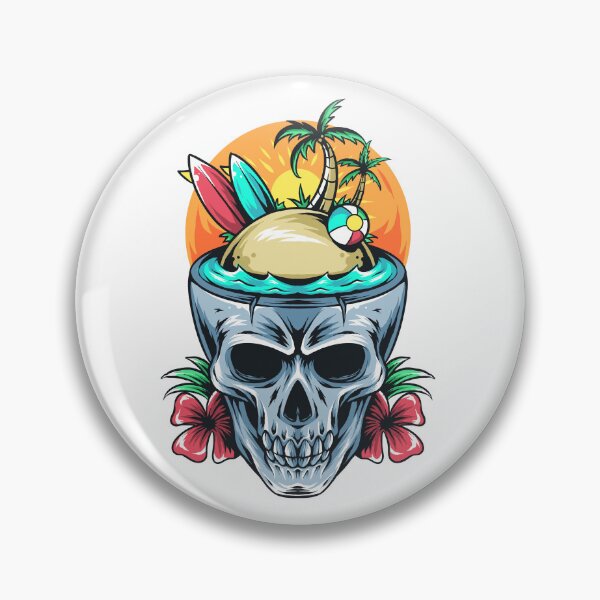 Item preview,  A Summer Tale of Surf, Skulls, and Coconuts designed and sold by Elysa02.
