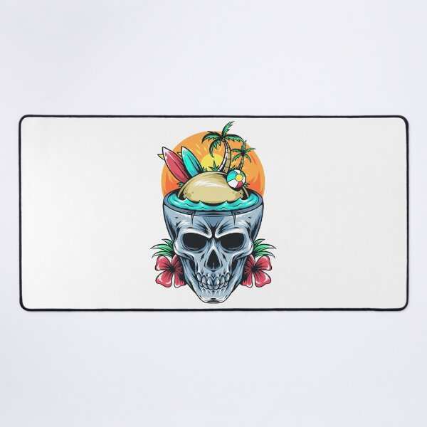 Item preview, A Summer Tale of Surf, Skulls, and Coconuts designed and sold by Elysa02.