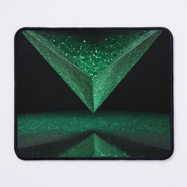 Item preview, Black and Green Geometry Pattern designed and sold by Simplybe1.