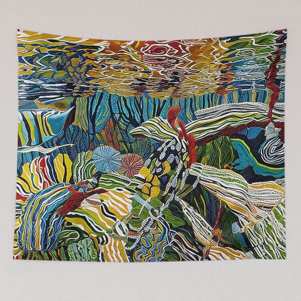 Item preview, Rockpool abstract 2 designed and sold by Artyckle.