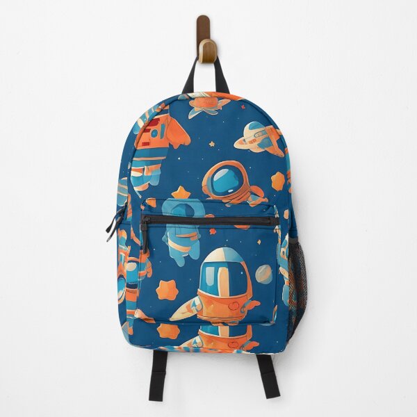 Item preview, Astronauts and spaceship pattern designed and sold by Working-Woman.