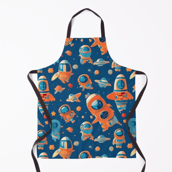 Item preview, Astronauts and spaceship pattern designed and sold by Working-Woman.