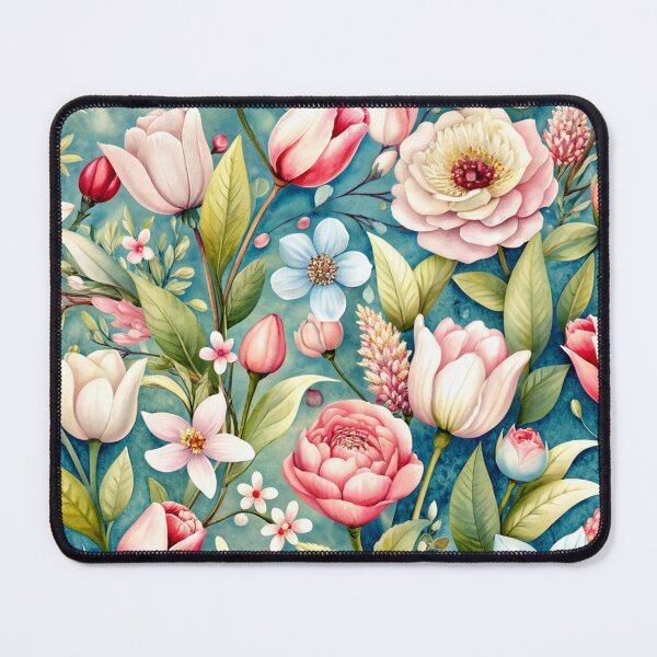 Item preview, Flowers pattern designed and sold by MariInk.