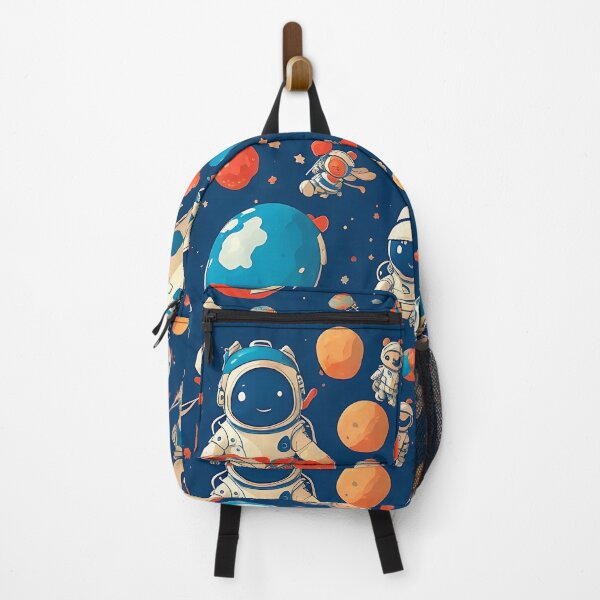 Item preview, Astronauts and spaceship pattern designed and sold by Working-Woman.