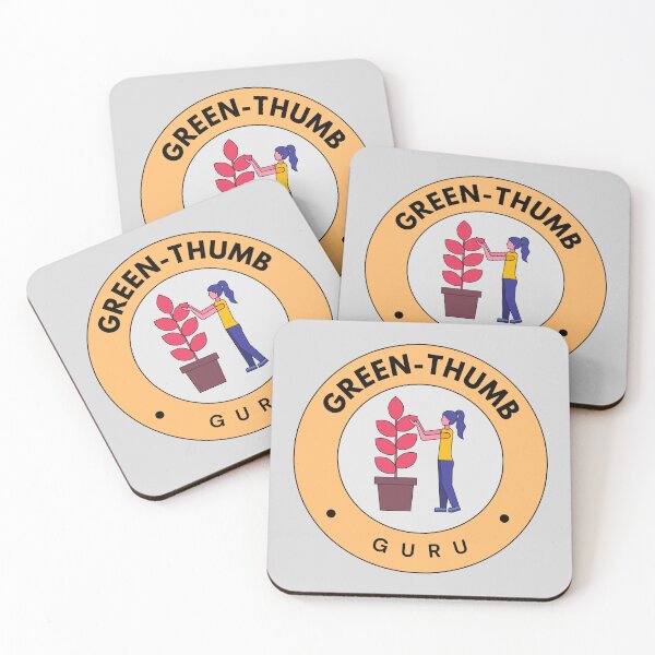 Item preview, Green-thumb guru designed and sold by Sleek Sketch Studio.