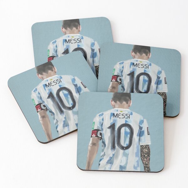 Item preview, Portrait painting of Lionel Messi of Inter Miami and Argentina designed and sold by thehat24.