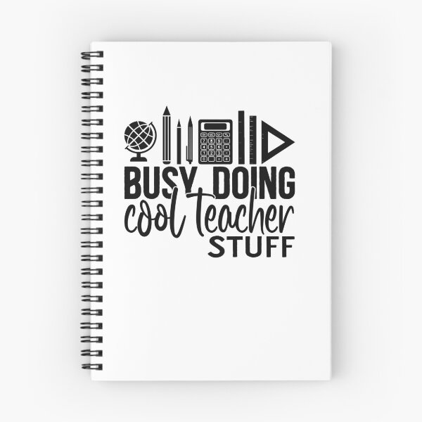 Item preview, Busy doing cool teacher stuff designed and sold by EmeraldeaArt.