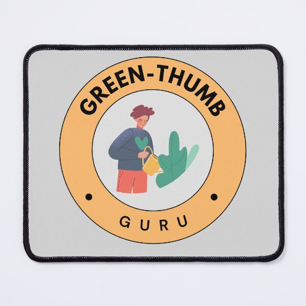Item preview, Green-thumb guru designed and sold by Sleek Sketch Studio.